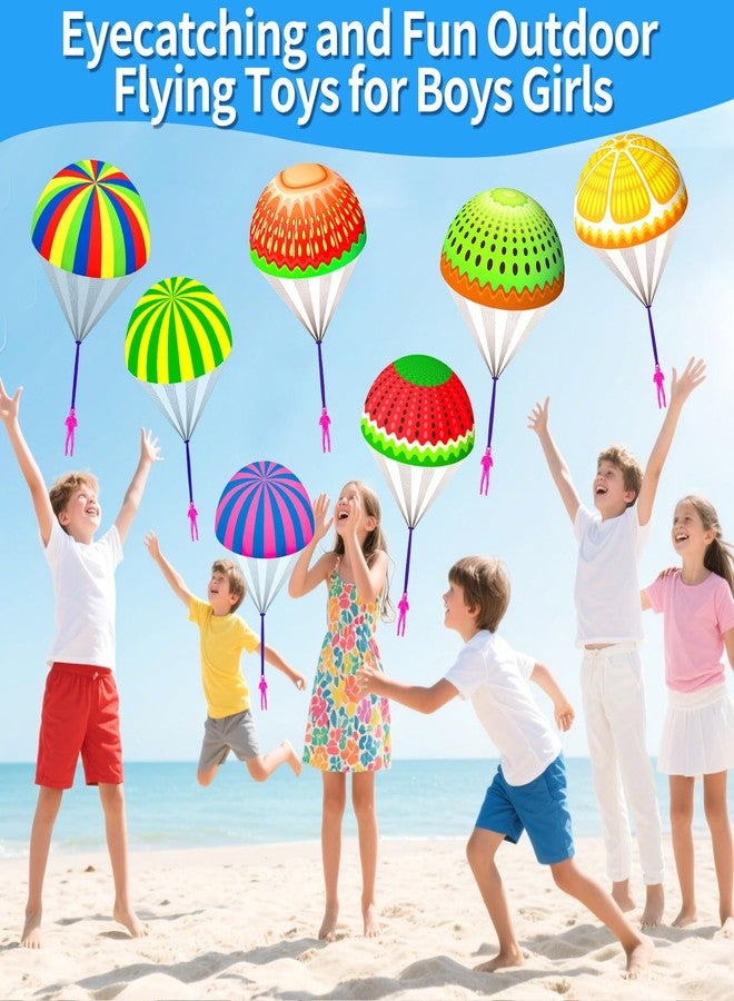 Bloolilies Parachute, 10 Pcs Parachute Toys for Kids Hand Throwing Outdoor Toys with Small Figures, Party Favors for Boys Girls Birthday Easter Valentines Gifts Classroom Prizes Goodie Bags Stuffers - Image 3